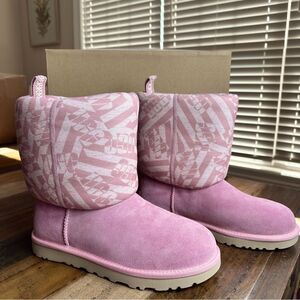 UGG CLASSIC Short Jersey Stripe Boot